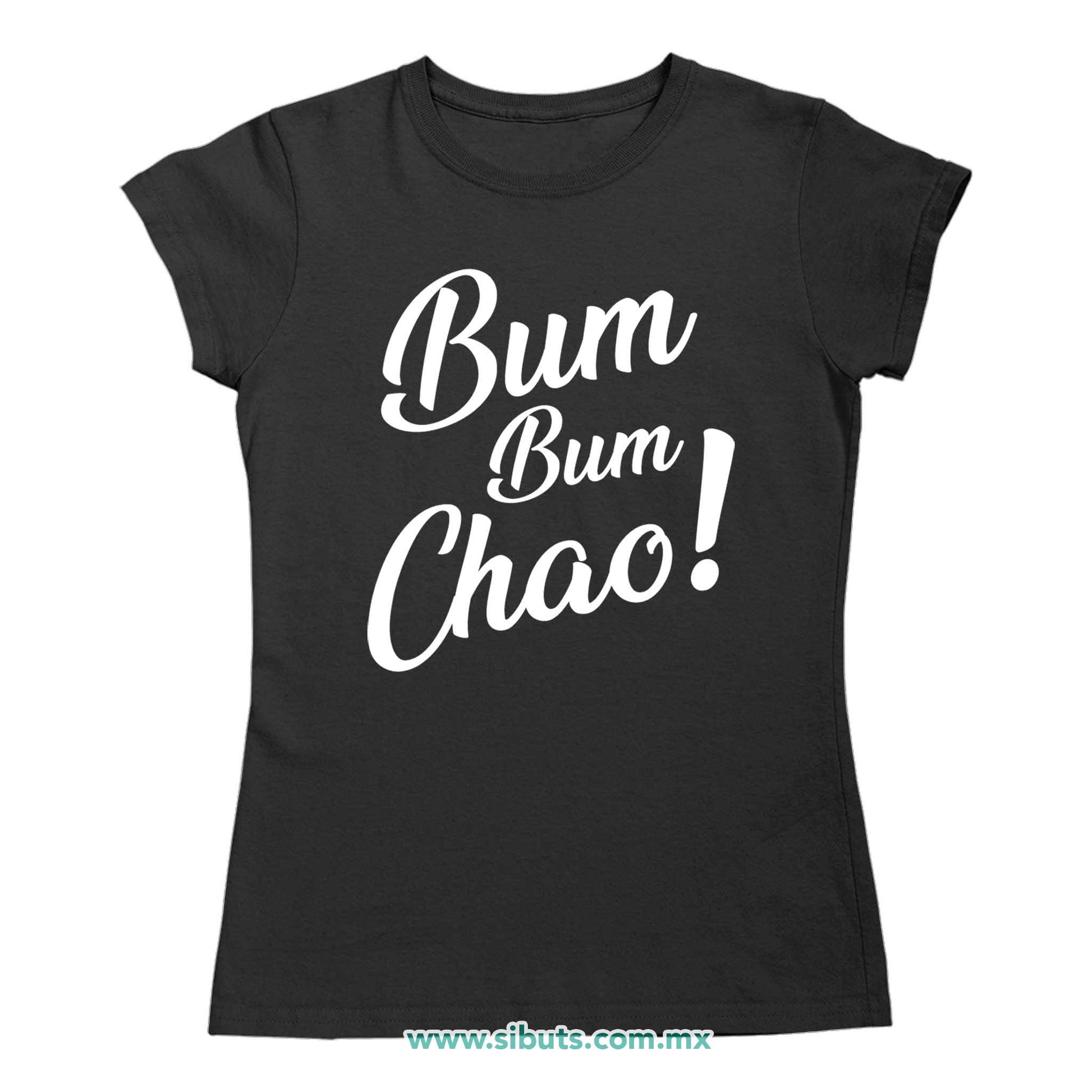 Playera Mujer Bum Bum Chao! Casa Papel