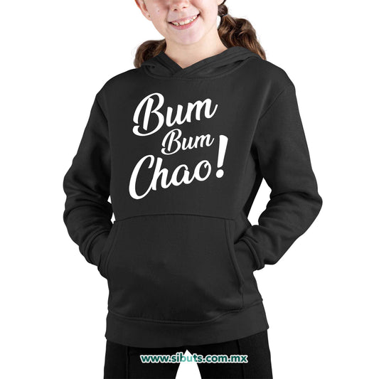 Sudadera Niña Gorro Bum Bum Chao! Casa Papel