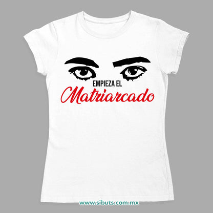 Playera Mujer La Casa de Papel Empieza el Matriarcado