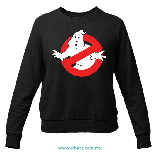 Sudadera Mujer Cuello Redondo Los Cazafantasmas Ghostbusters