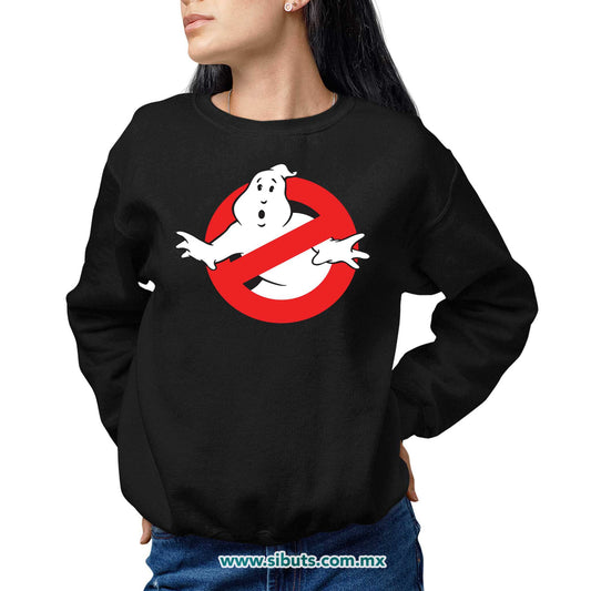 Sudadera Mujer Cuello Redondo Los Cazafantasmas Ghostbusters