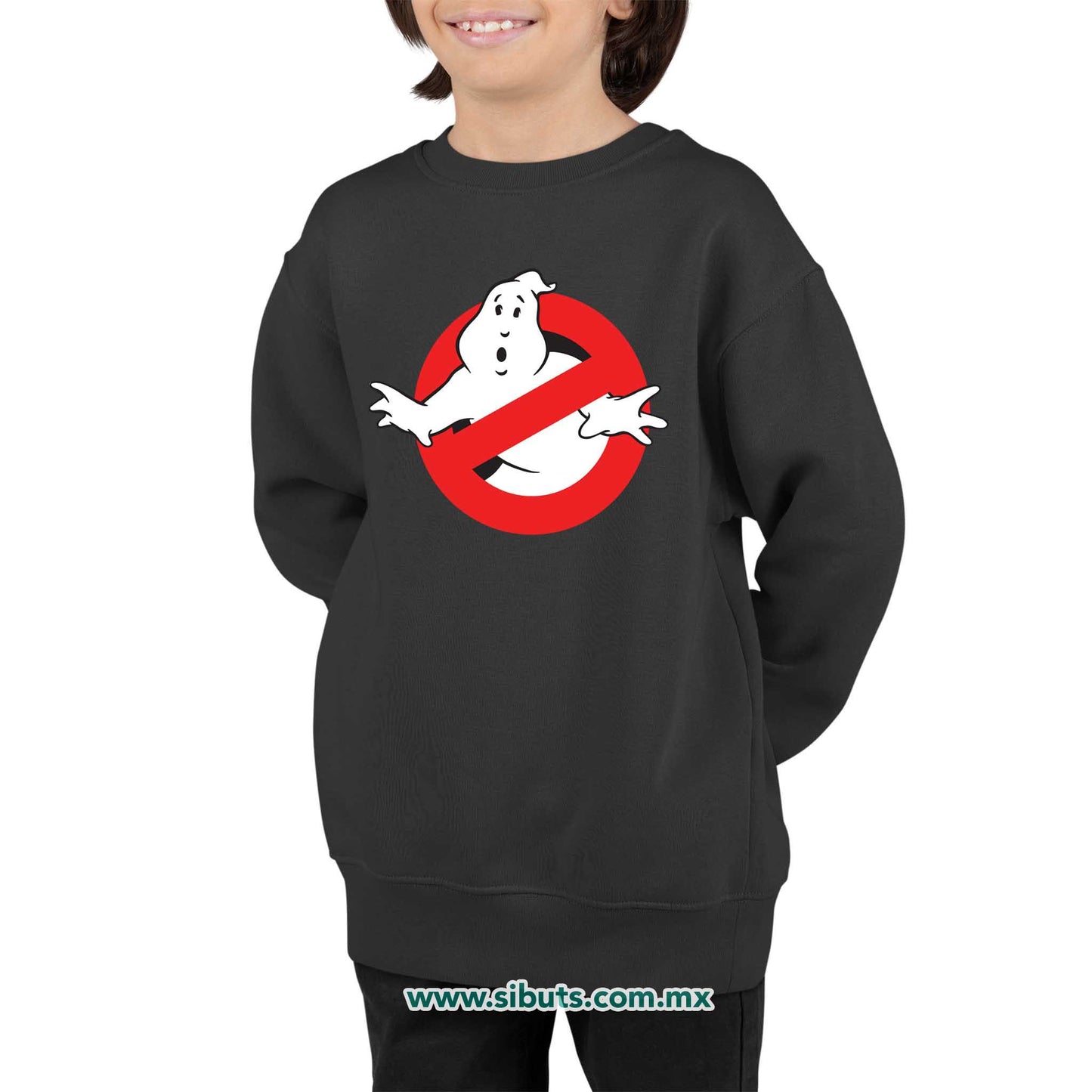 Sudadera Niño Cuello Redondo Los Cazafantasmas Ghostbusters