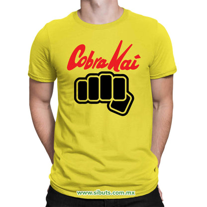 Playera Hombre Cobra Kai Fist