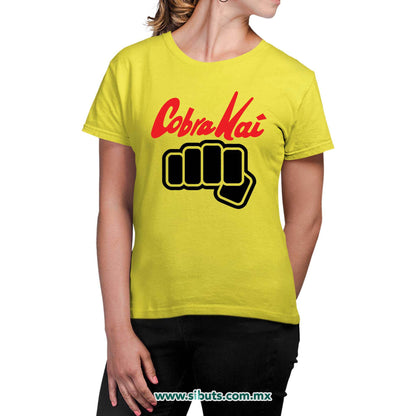 Playera Mujer Cobra Kai Fist