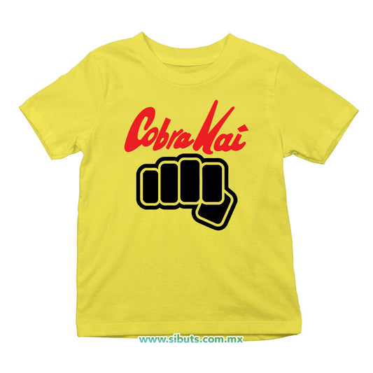 Playera Niño Cobra Kai Fist