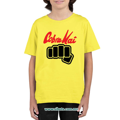Playera Niño Cobra Kai Fist