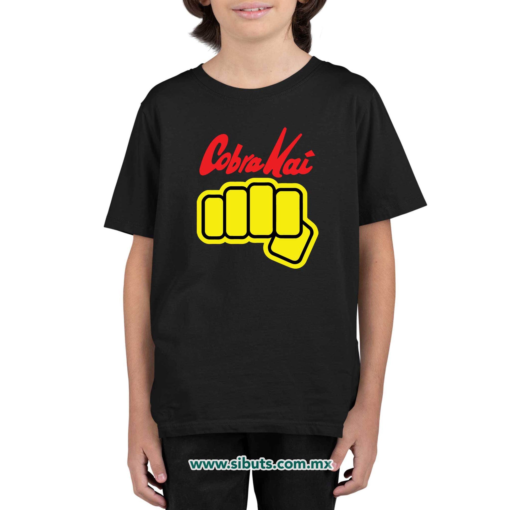 Playera Niño Cobra Kai Puño