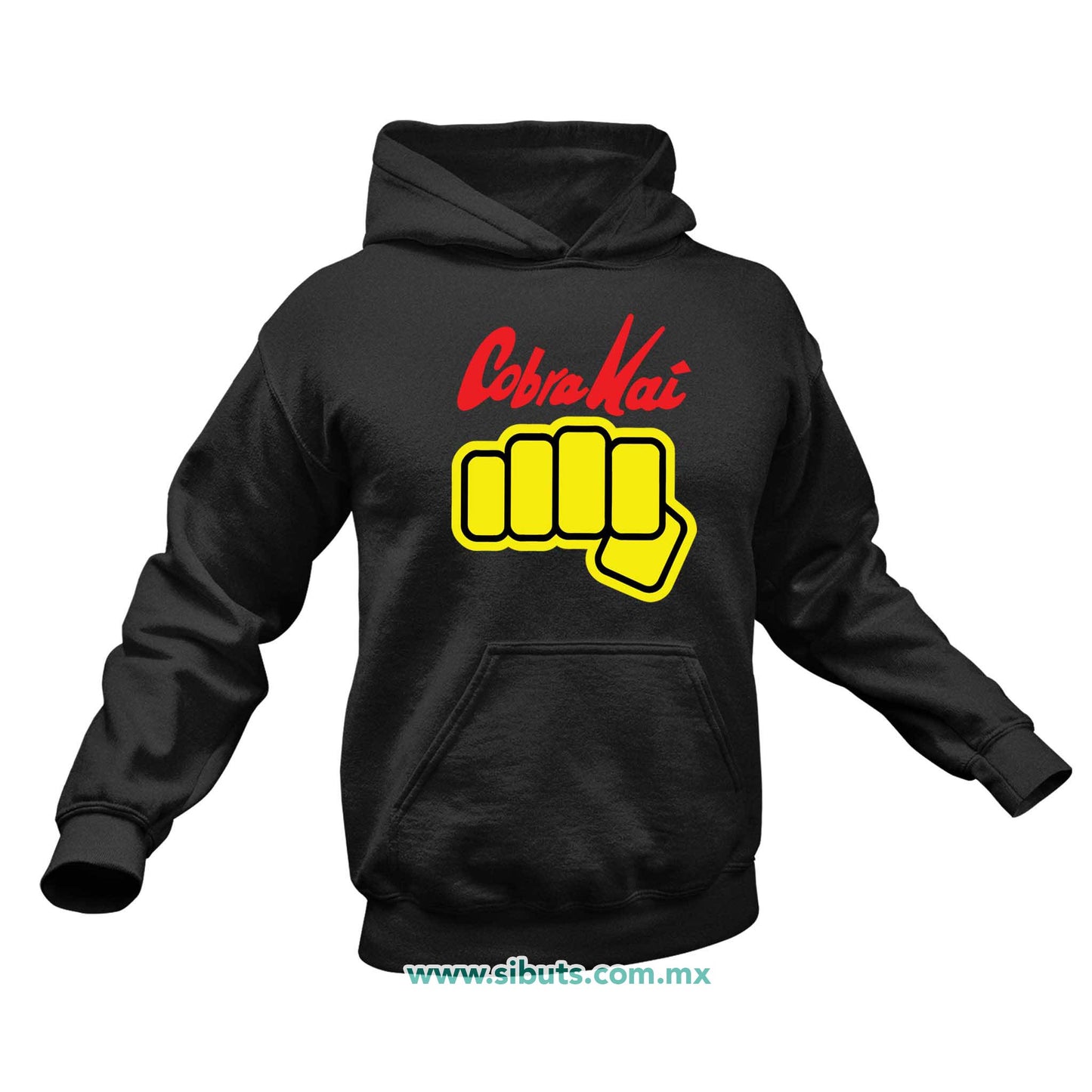 Sudadera Hombre Gorro Cobra Kai Puño