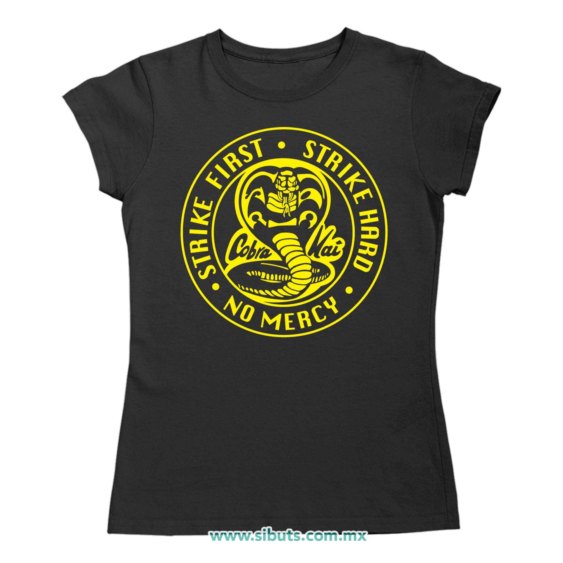 Playera Mujer Cobra Kai Strike First
