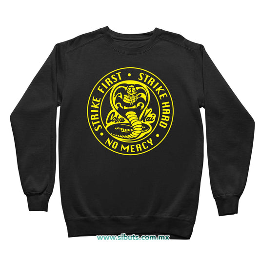 Sudadera Niño Cuello Redondo Cobra Kai Strike First