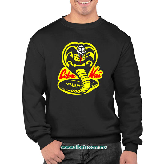 Sudadera Hombre Cuello Redondo Cobra Kai