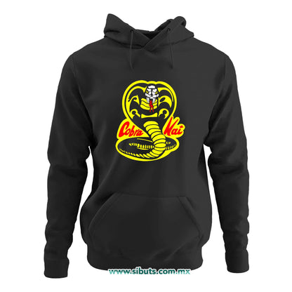 Sudadera Mujer Gorro Cobra Kai