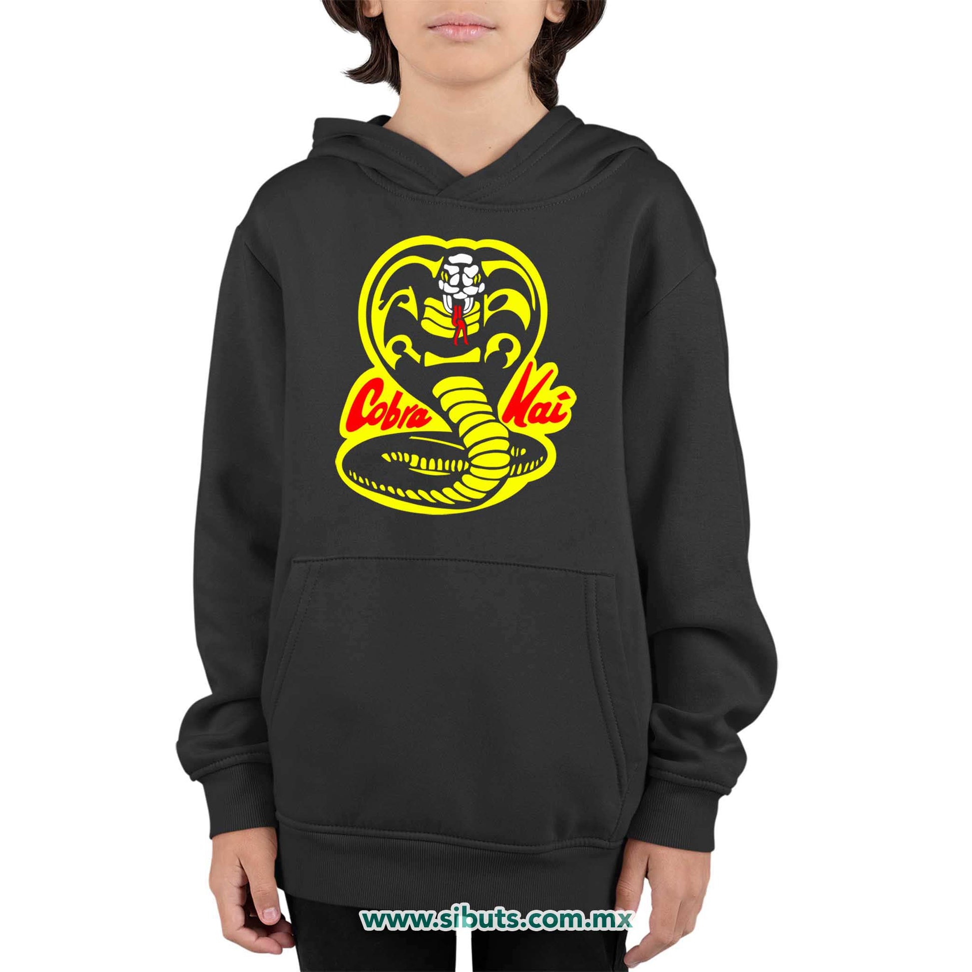 Sudadera Niño Gorro Cobra Kai