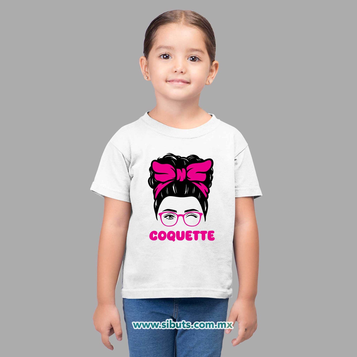 Playera Niña Coquette