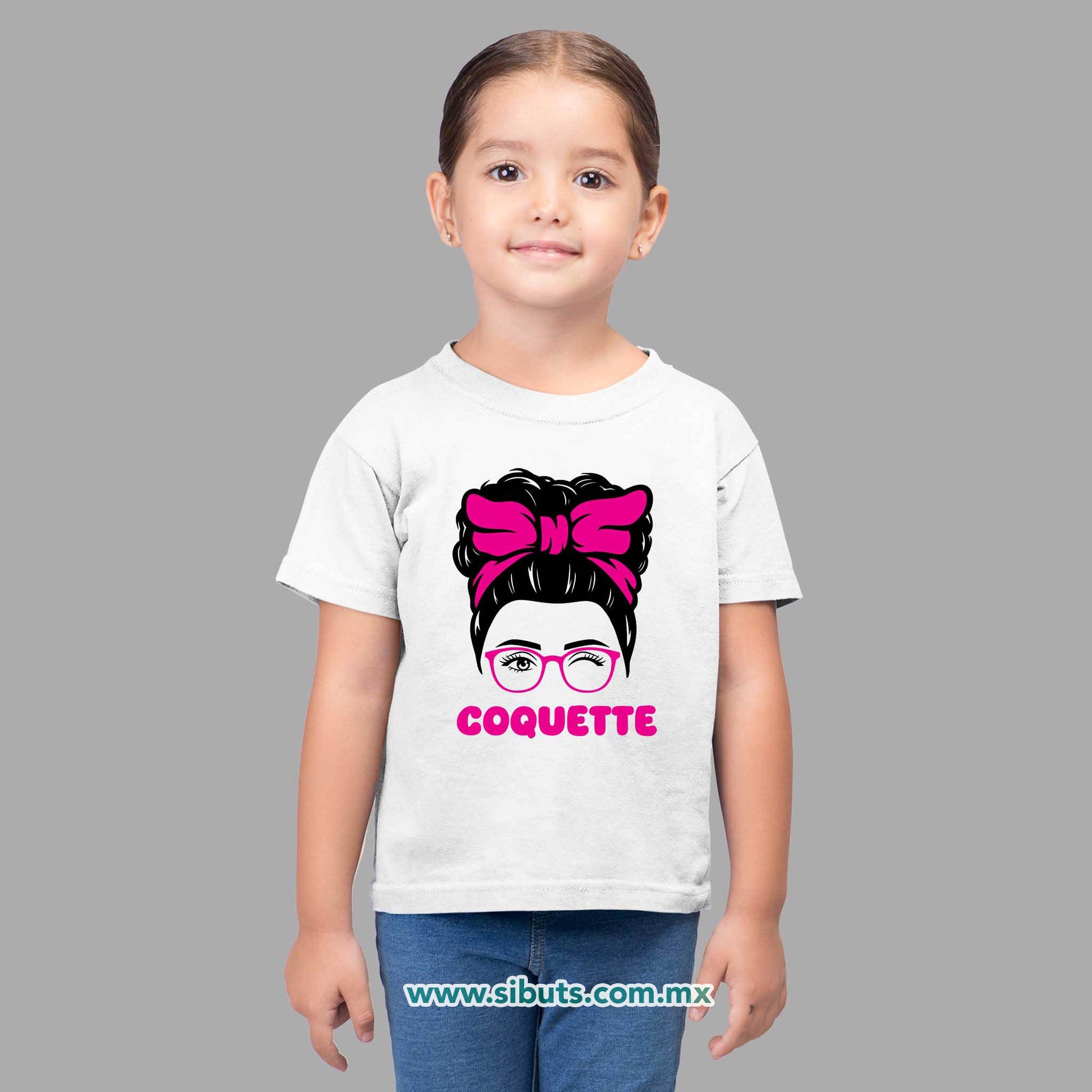Playera Niña Coquette