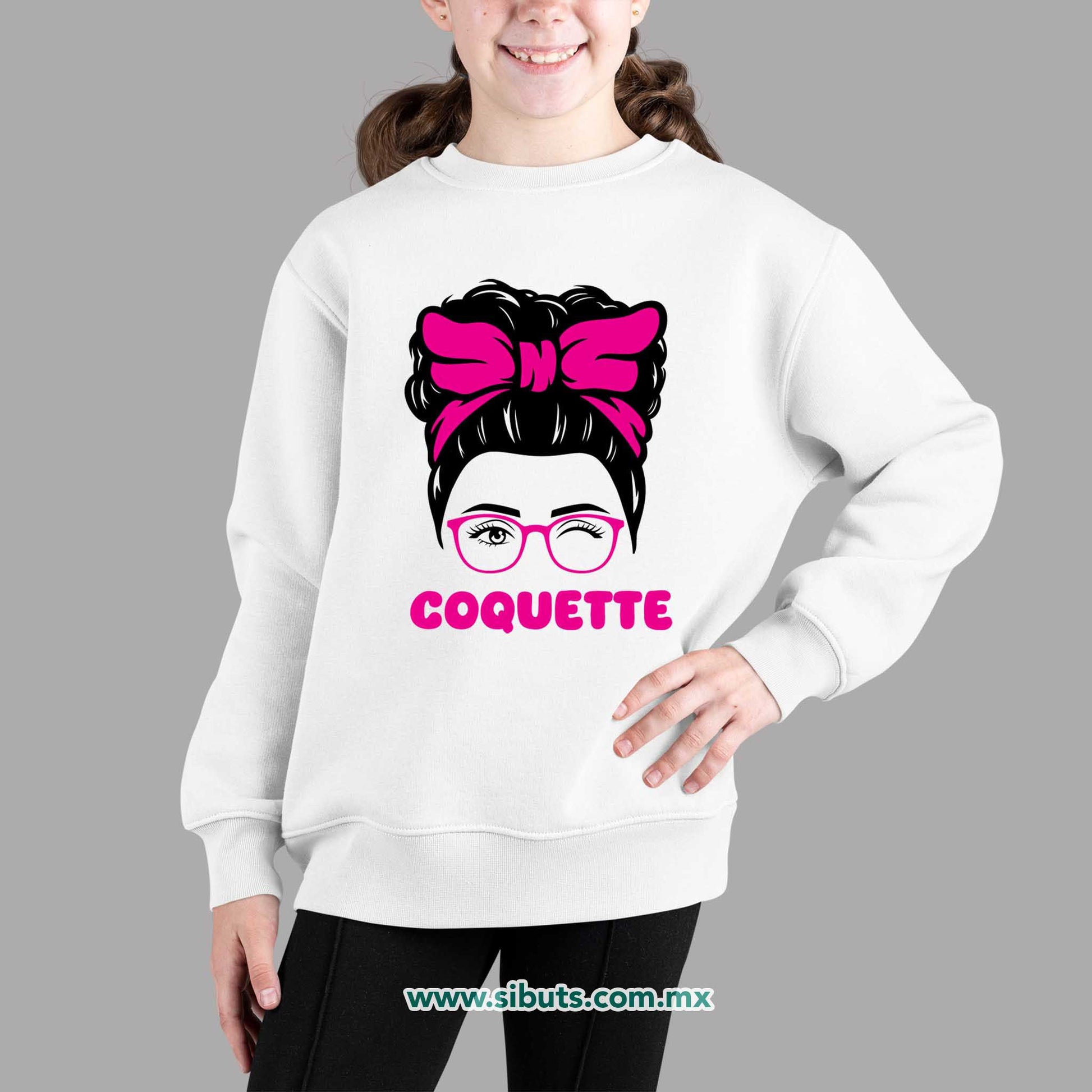 Sudadera Niño Cuello Redondo Coquette