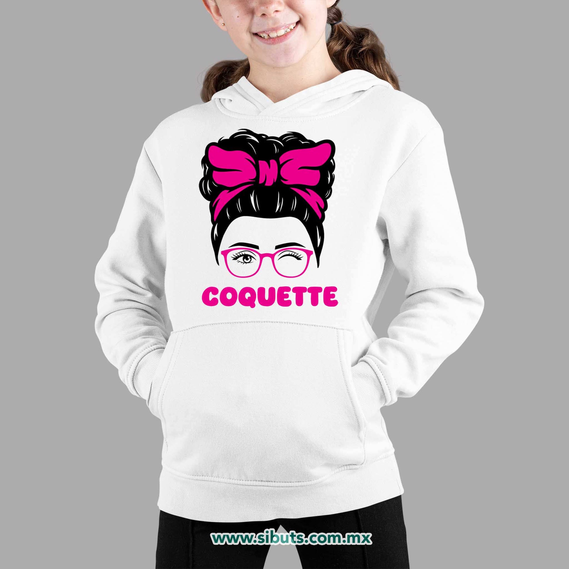 Sudadera Niño Gorro Coquette