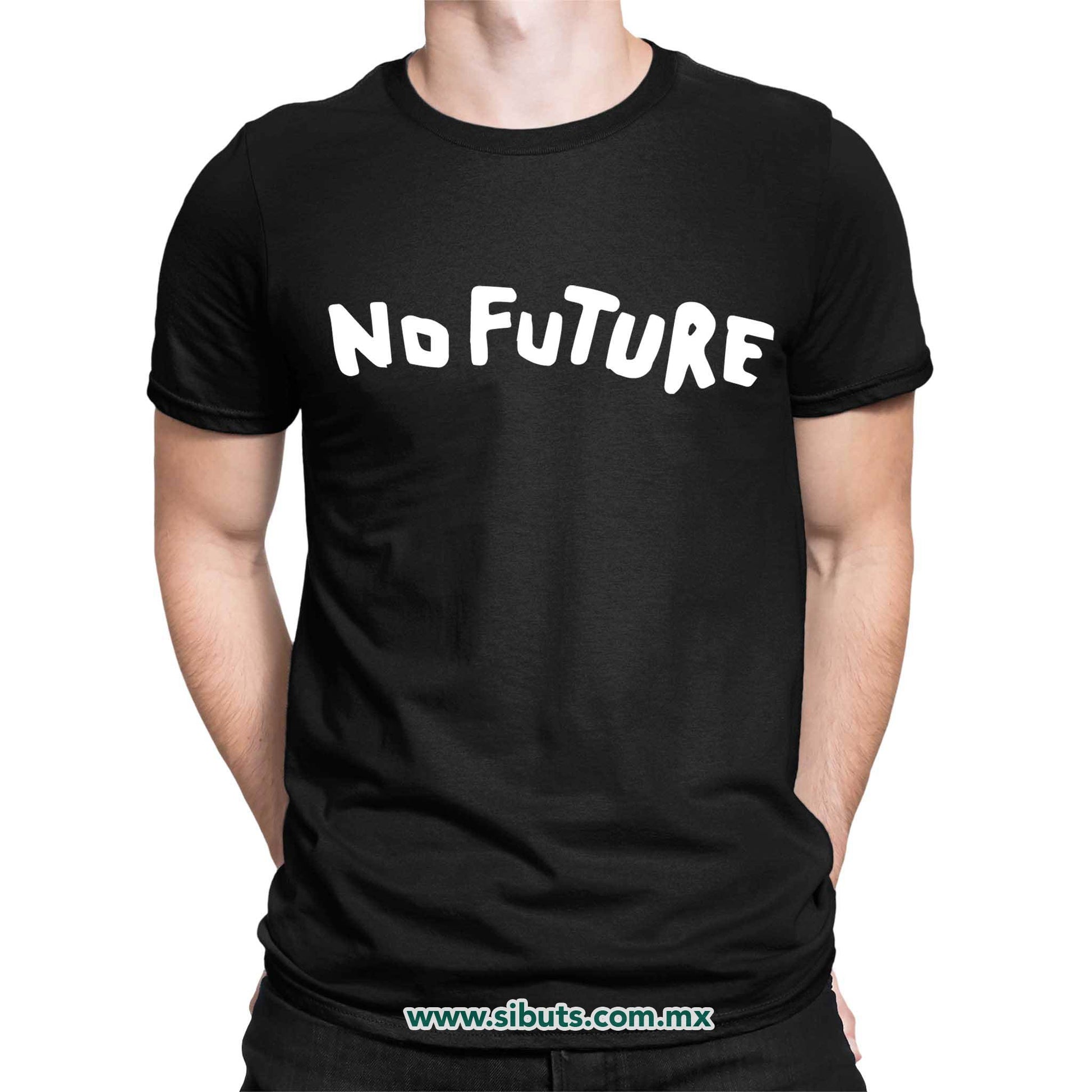 Playera Hombre Serie Dark No future