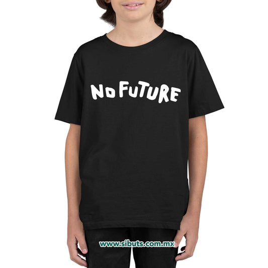 Playera Niño Serie Dark No future