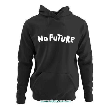Sudadera Mujer Gorro Serie Dark No future