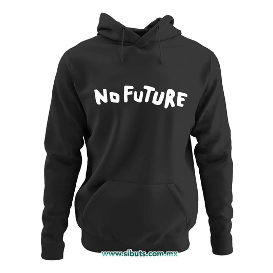 Sudadera Mujer Gorro Serie Dark No future