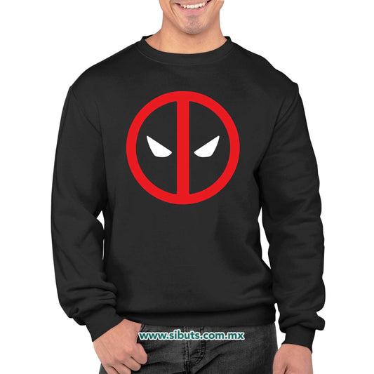 Sudadera Hombre Cuello Redondo Deadpool