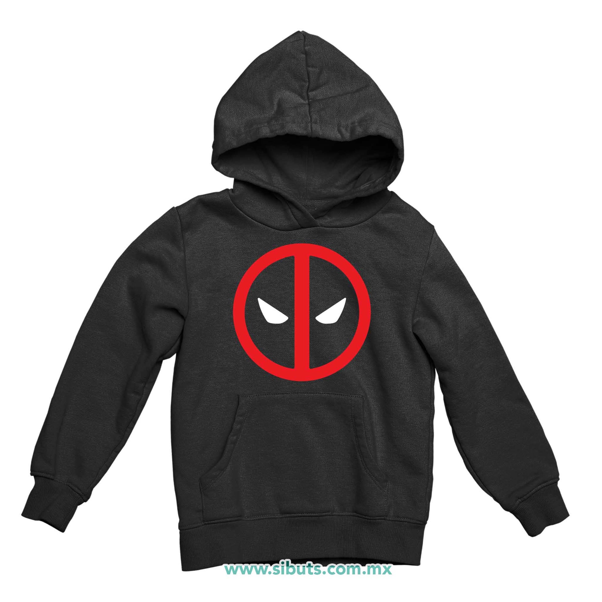 Sudadera Niño Gorro Deadpool