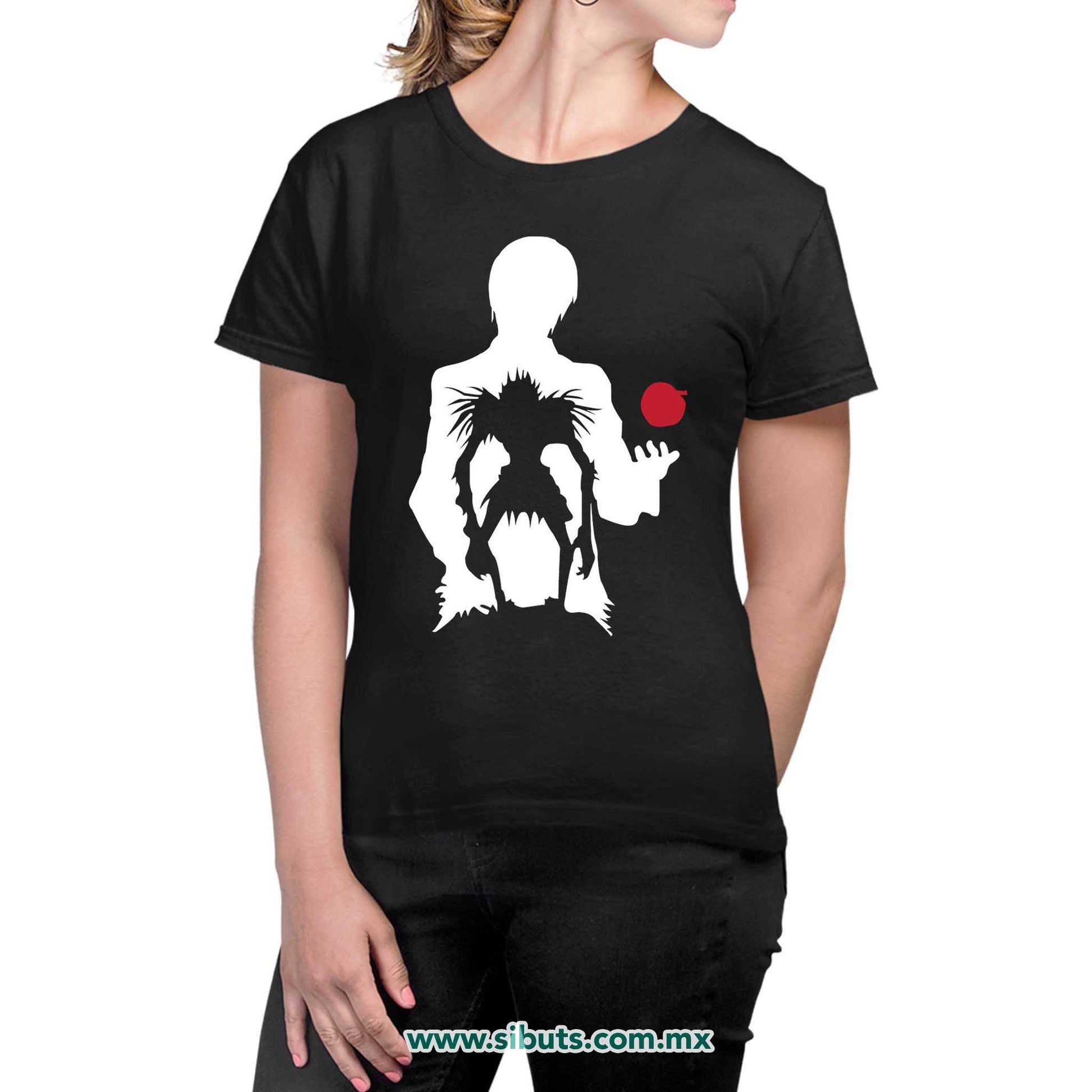 Playera Mujer Anime Death Note Shinigami