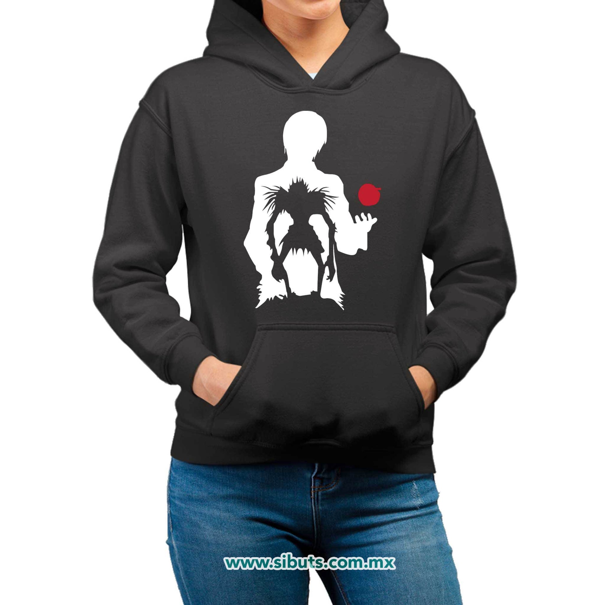 Sudadera Mujer Gorro Anime Death Note Shinigami