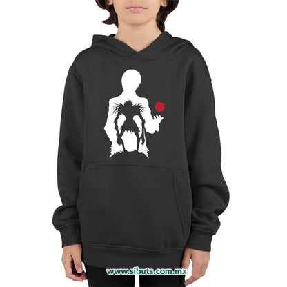 Sudadera Niño Gorro Anime Death Note Shinigami