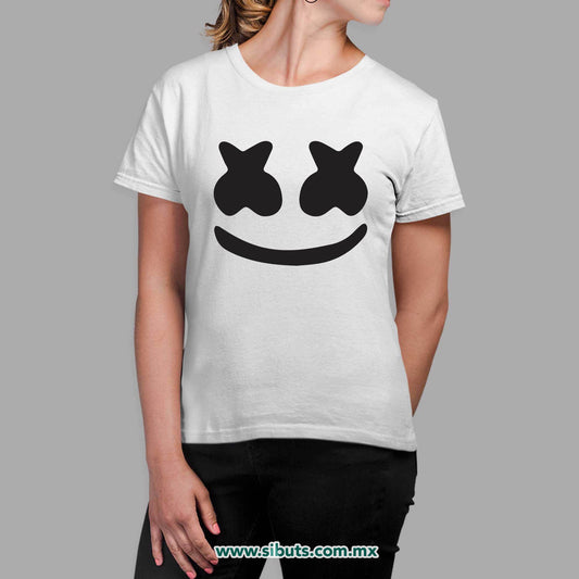 Playera Mujer Dj Marshmello