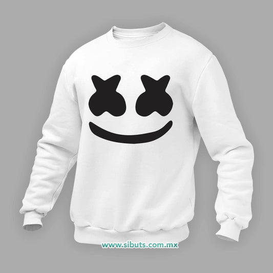 Sudadera Hombre Cuello Redondo Dj Marshmello