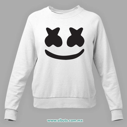 Sudadera Mujer Cuello Redondo Dj Marshmello