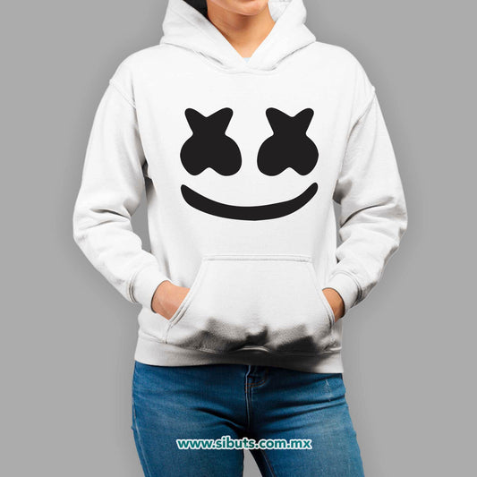 Sudadera Mujer Gorro Dj Marshmello