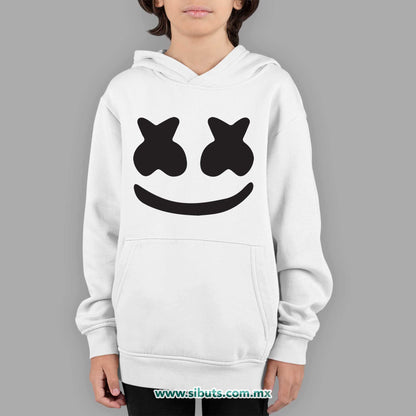 Sudadera Niño Gorro Dj Marshmello