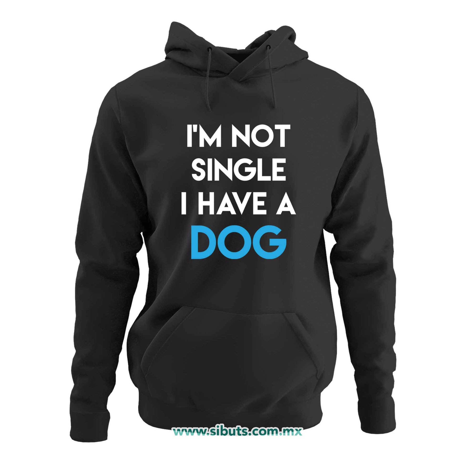 Sudadera Mujer Gorro No Soy Soltera Tengo Un Perro