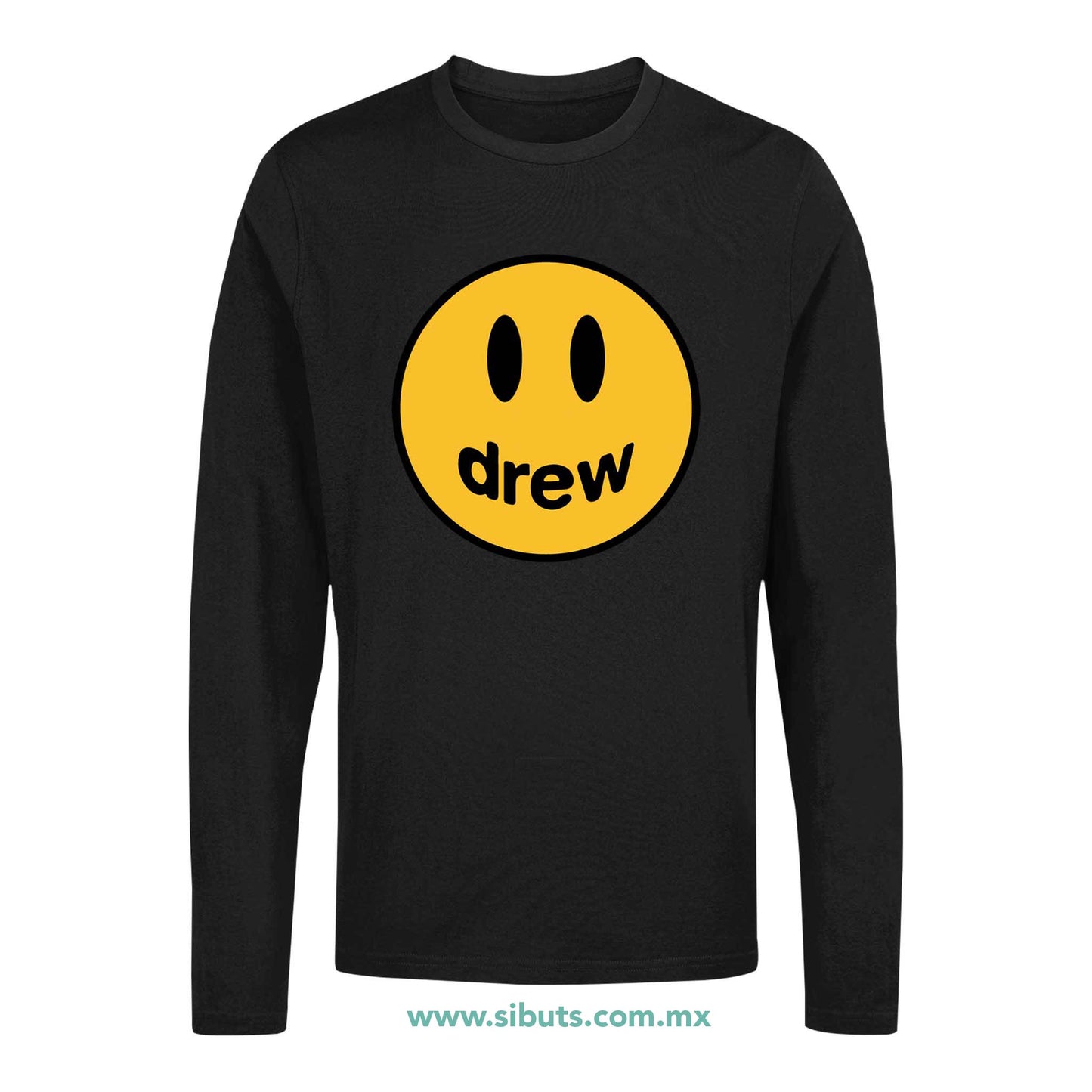 Playera Hombre Manga Larga Drew