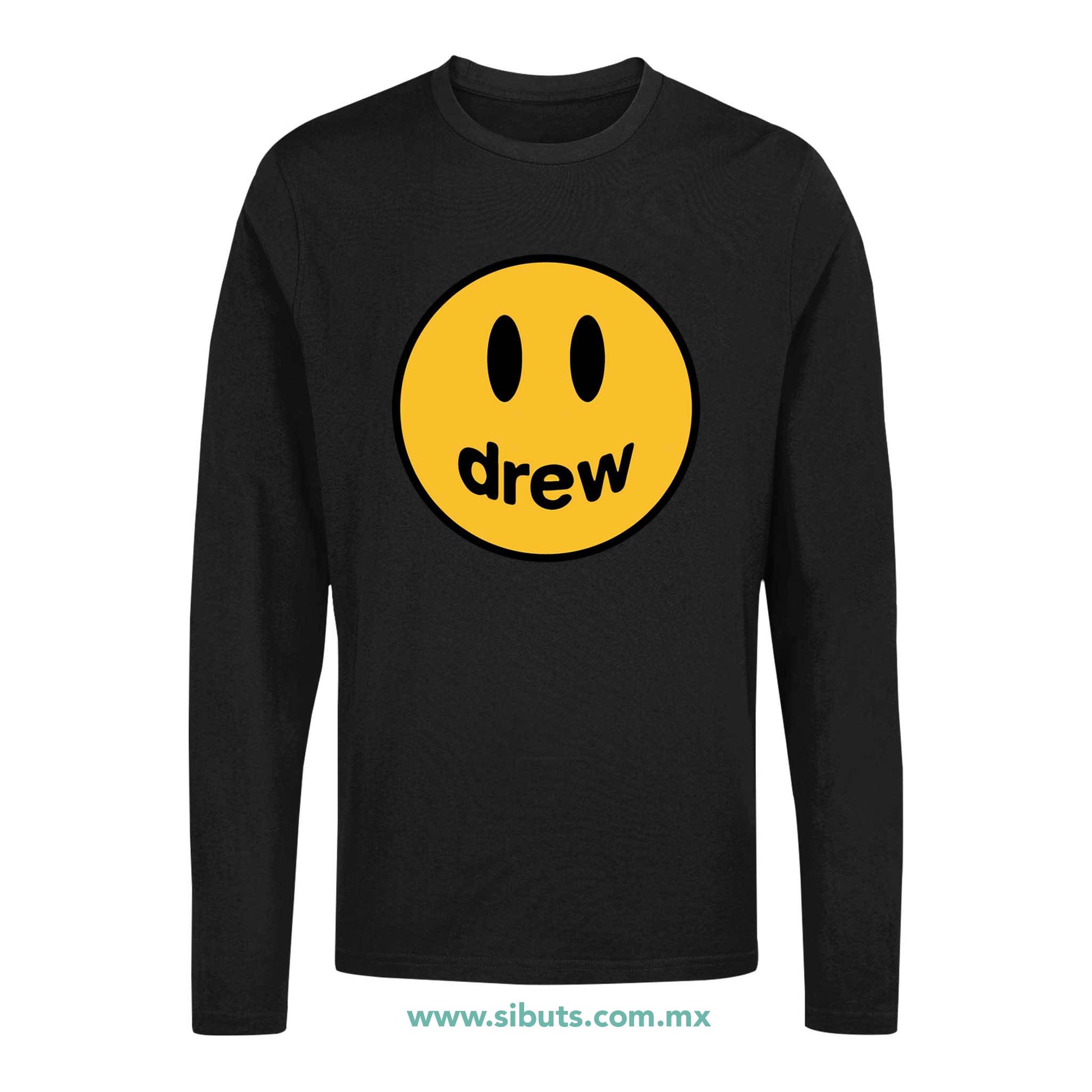 Playera Hombre Manga Larga Drew