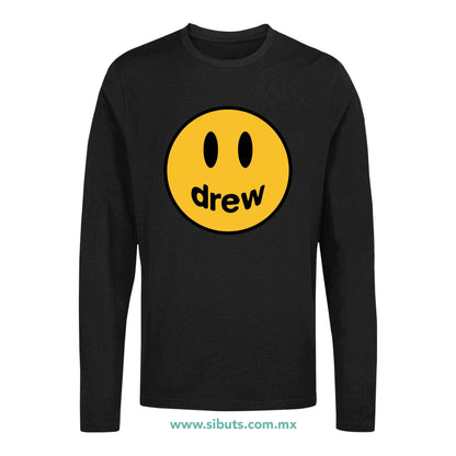 Playera Hombre Manga Larga Drew