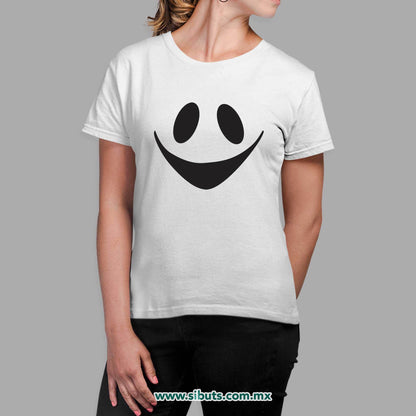 Playera Mujer Fantasma Feliz