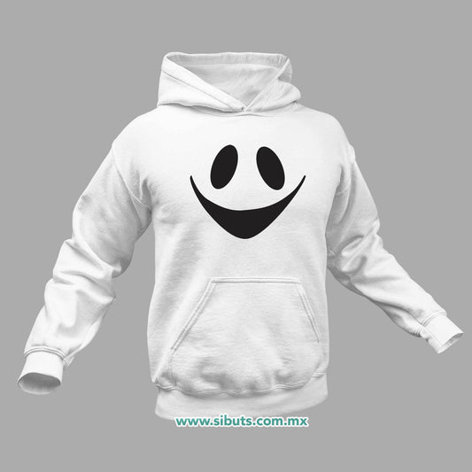Sudadera Hombre Gorro Fantasma Feliz