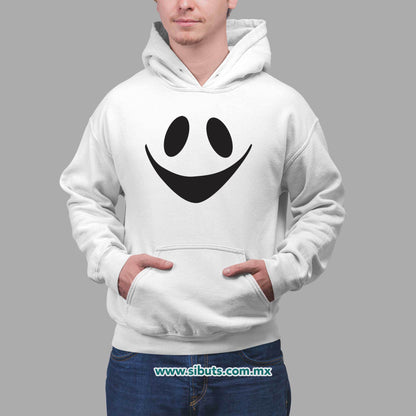 Sudadera Hombre Gorro Fantasma Feliz