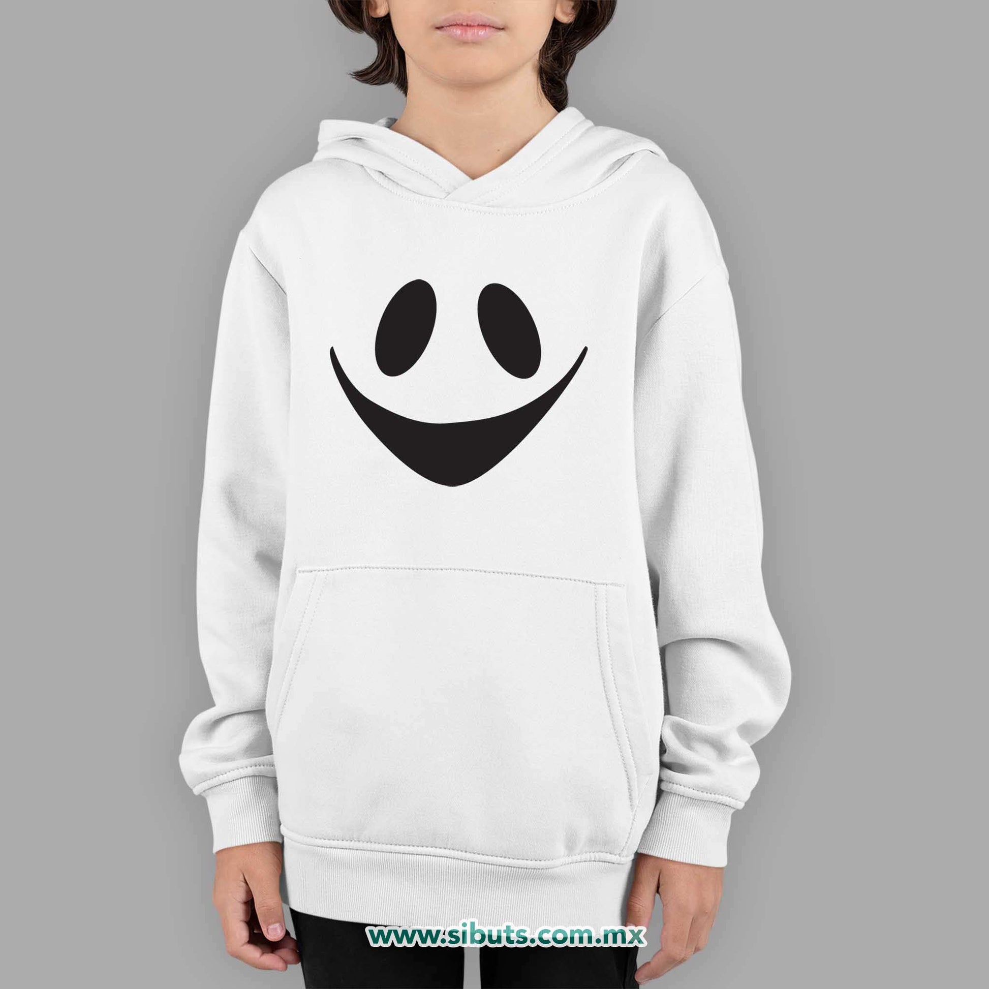Sudadera Niño Gorro Fantasma Feliz