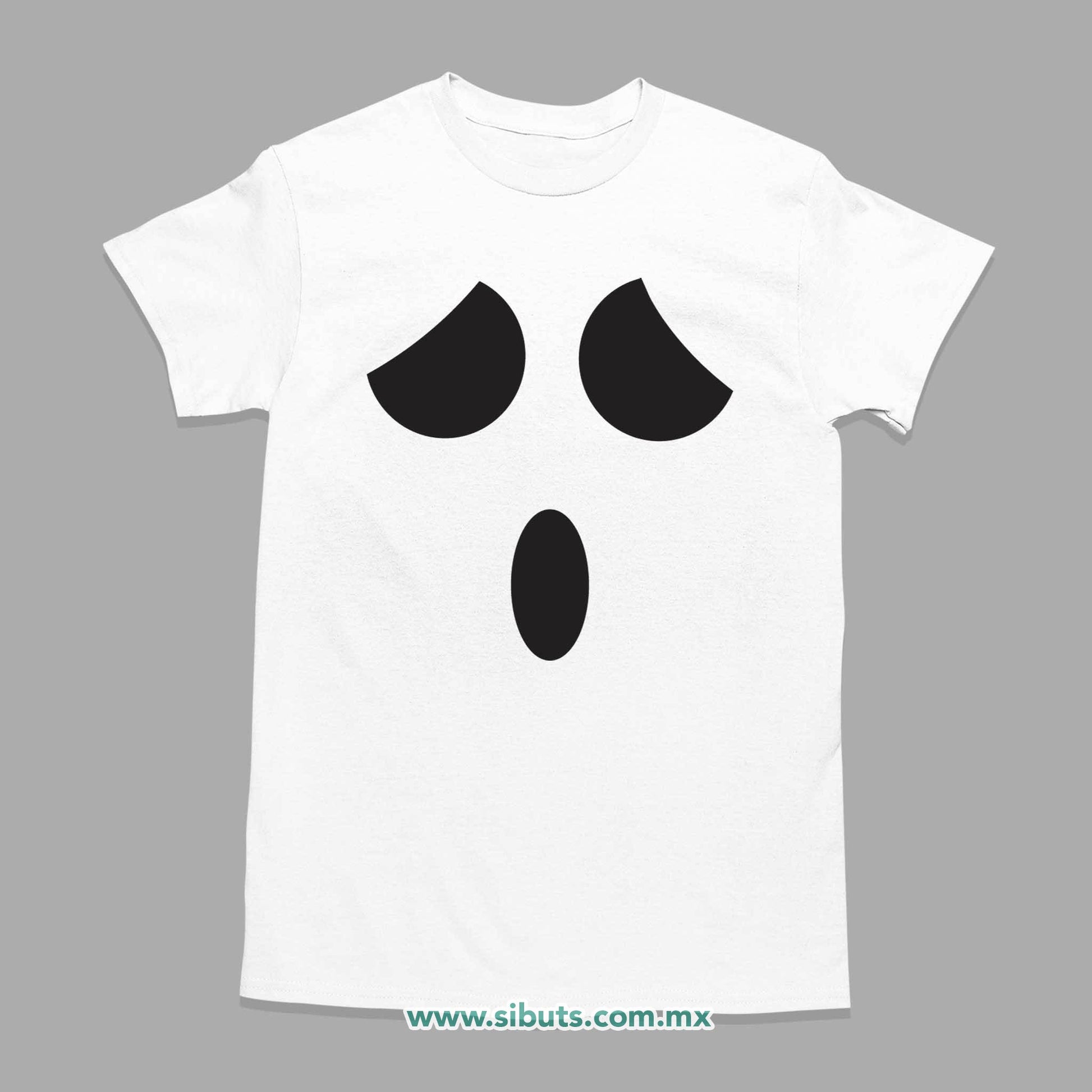 Playera Hombre Fantasma Sorprendido