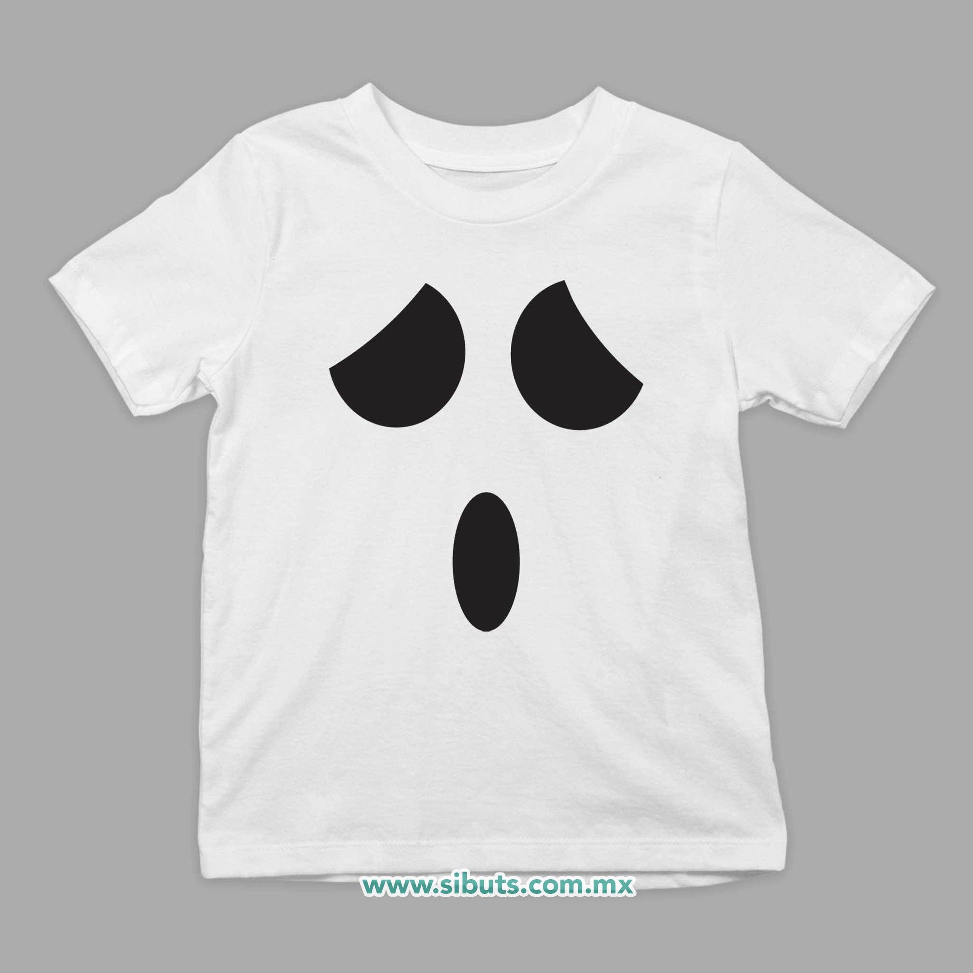 Playera Niño Fantasma Sorprendido