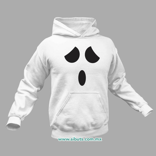 Sudadera Hombre Gorro Fantasma Sorprendido