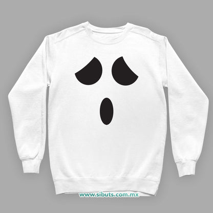 Sudadera Niño Cuello Redondo Fantasma Sorprendido