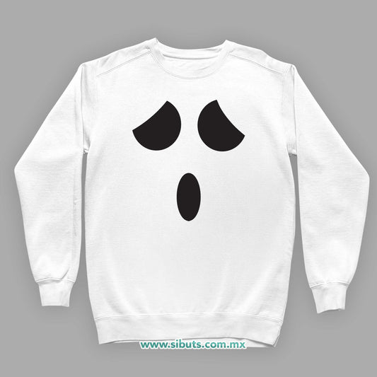 Sudadera Niño Cuello Redondo Fantasma Sorprendido