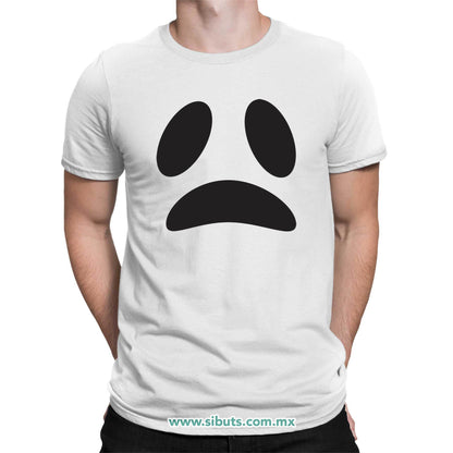Playera Hombre Fantasma Triste