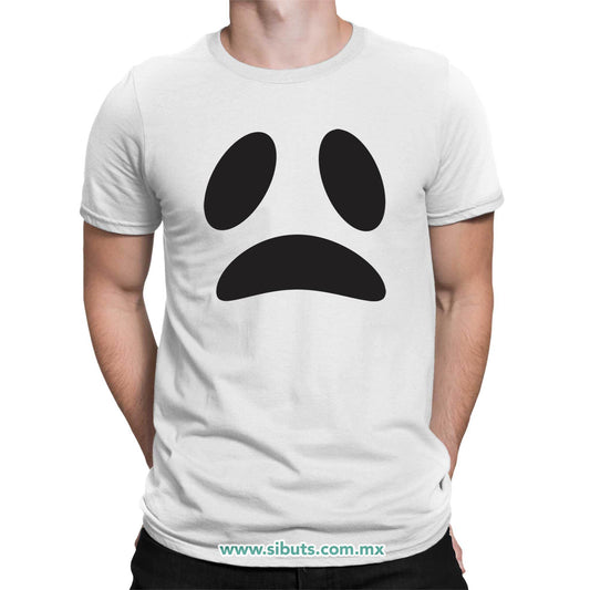 Playera Hombre Fantasma Triste